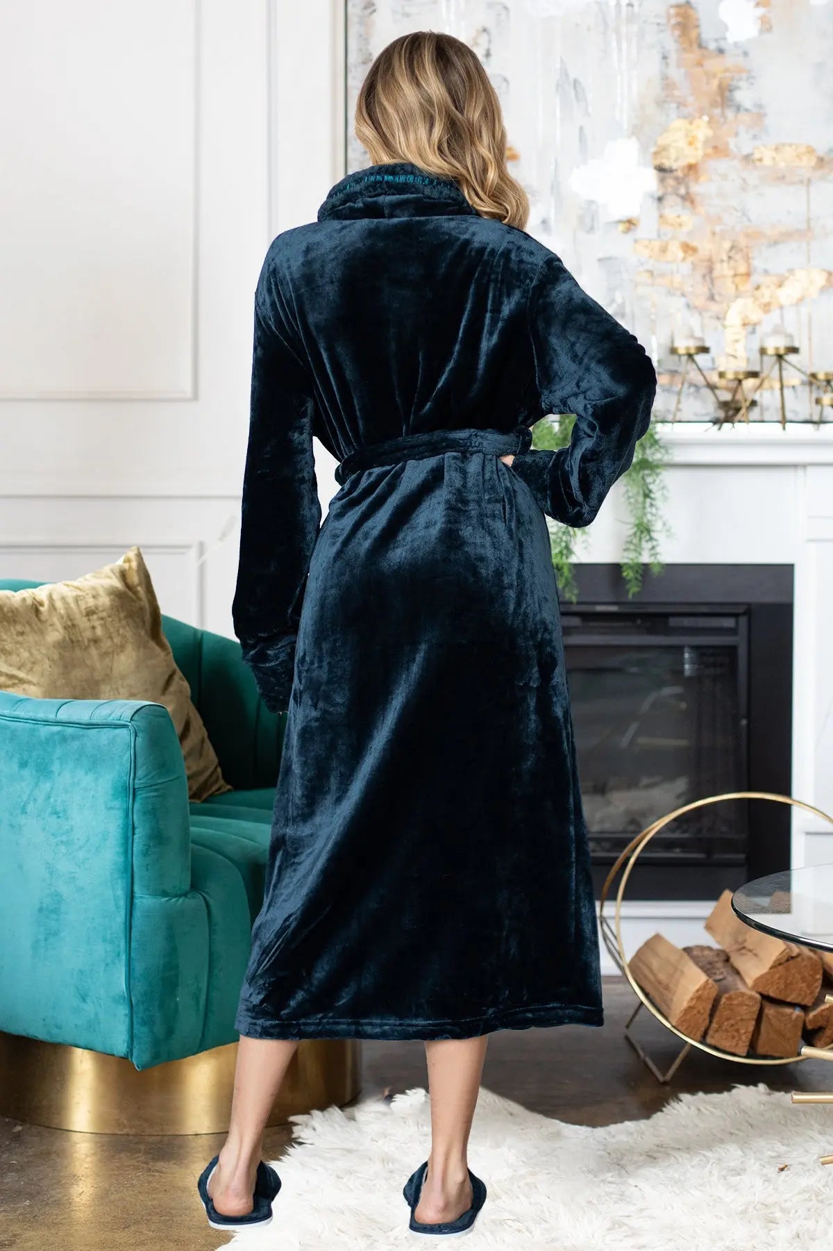 Women's Ultra Soft Plush Bathrobe | Cozy Loungewear