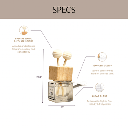 Coffee Shop Car Diffuser – Warm, Sweet & Cozy
