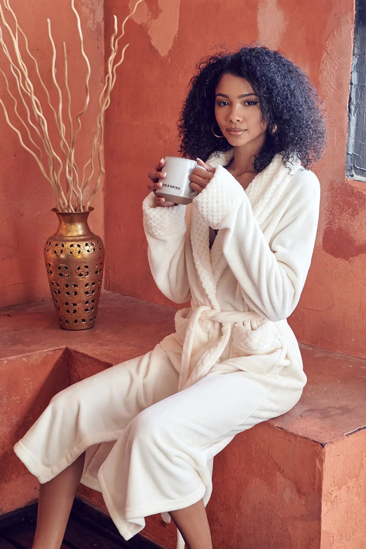 Women's Ultra Soft Plush Bathrobe | Cozy Loungewear