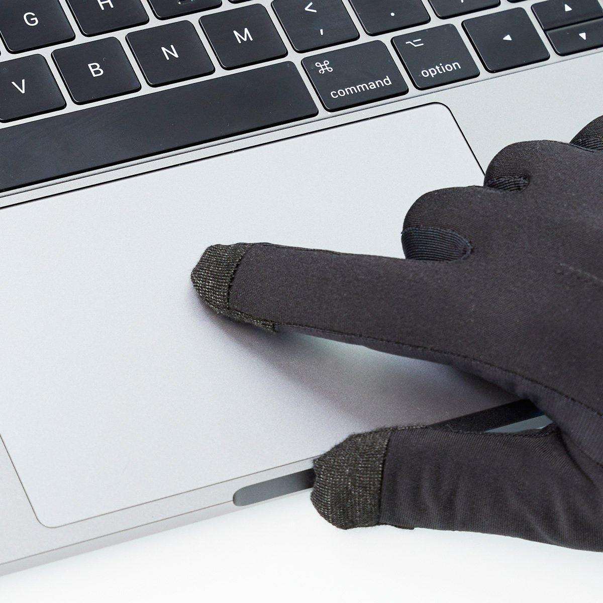 Thin Warm Graphene Typing Gloves