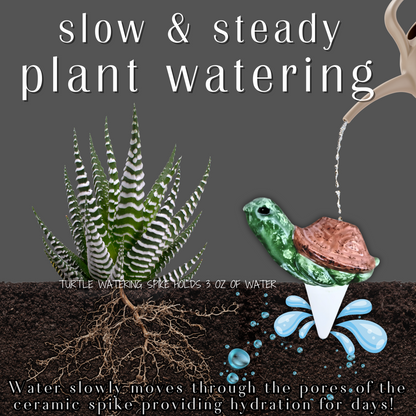 Small Ceramic Plant Watering Spike – Perfect for Petite Plants