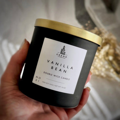 Vanilla Bean Soy Candle – Warm, Sweet & Comforting