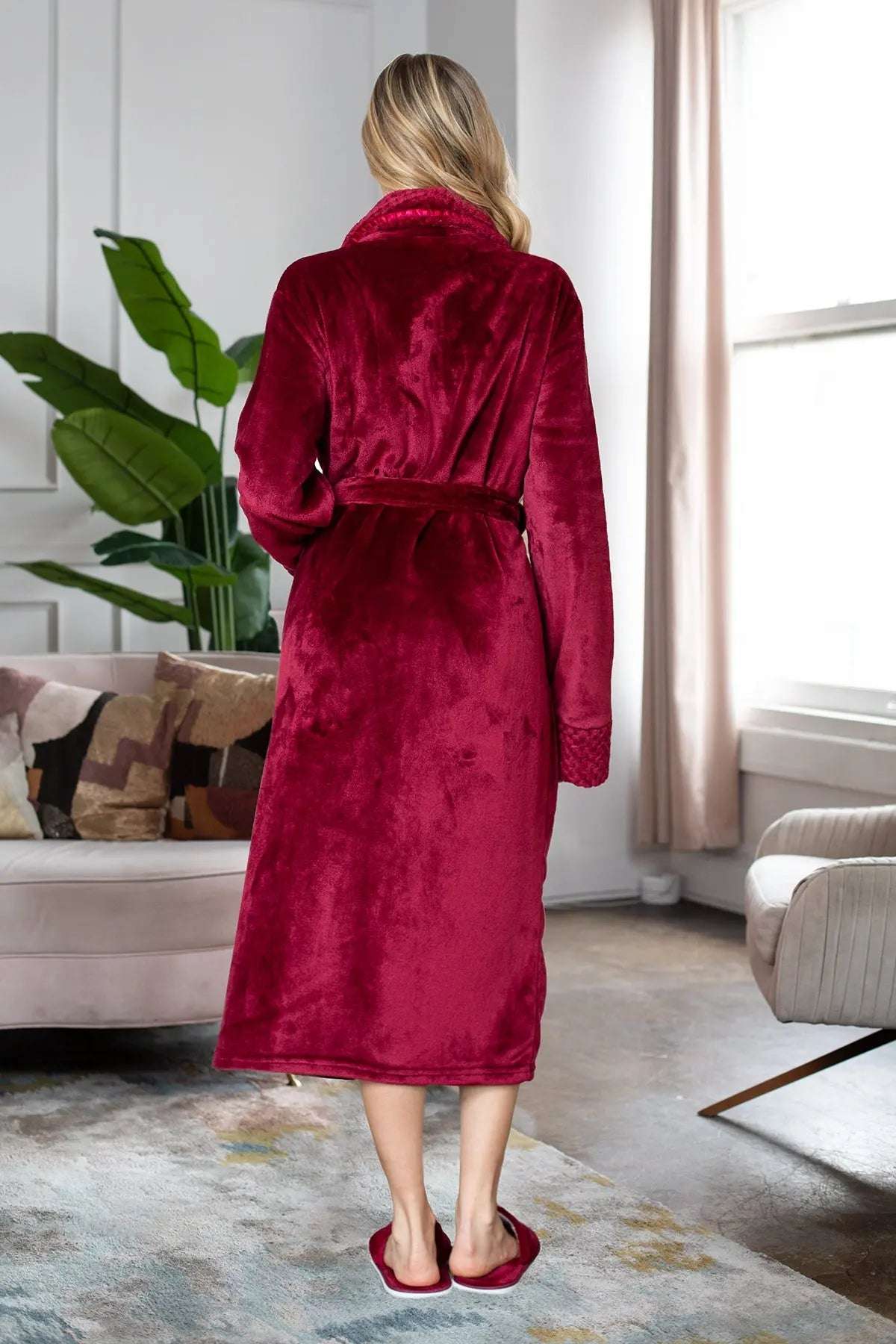 Women's Ultra Soft Plush Bathrobe | Cozy Loungewear