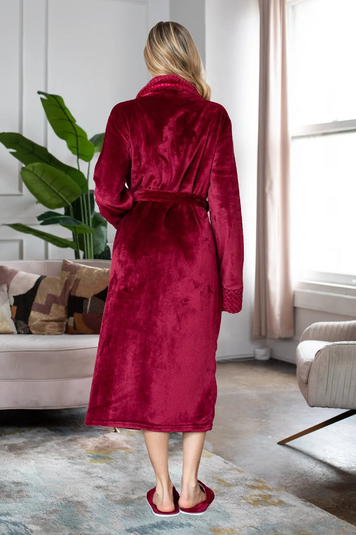 Women's Ultra Soft Plush Bathrobe | Cozy Loungewear