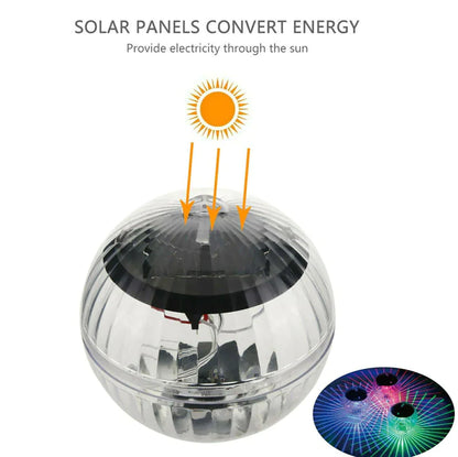 Solar LED Floating Light | RGB Pool & Garden Decor